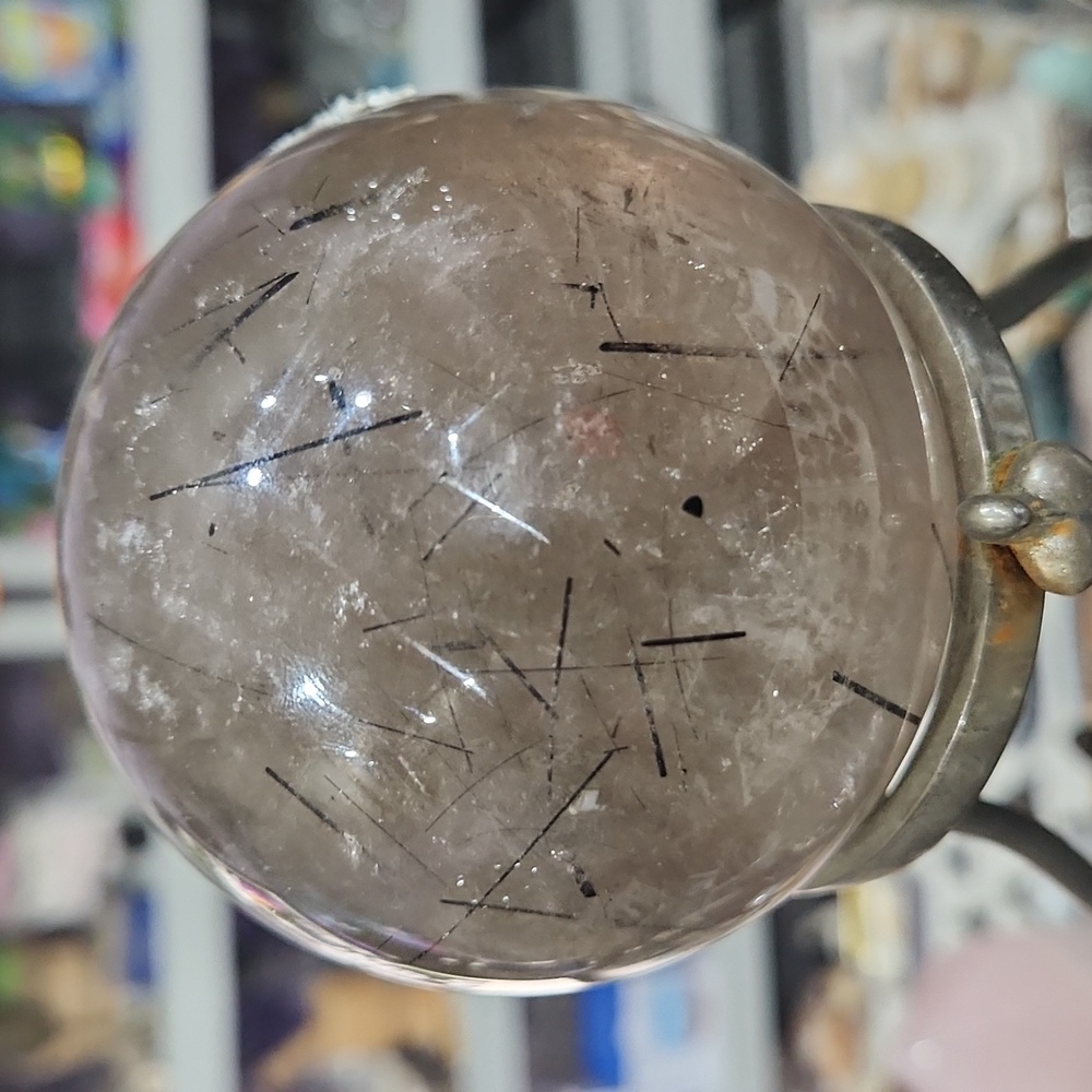 SMOKEY Quartz With Tourmaline